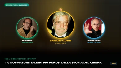 I dieci doppiatori italiani più famosi del cinema: GIANCARLO GIANNINI, LUCA WARD e ANGELO MAGGI (Dietro Le Voci)